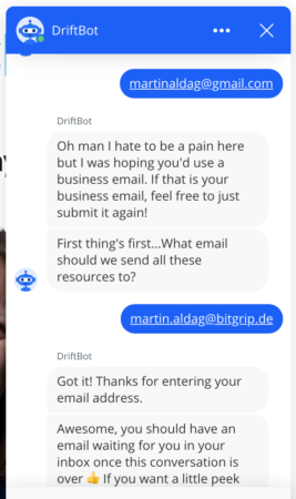 Drift! Report Handling